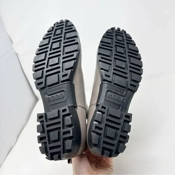 Ecco Grey Leather Chelsea Slip On Boot Size 10-10.5 Modtray - Picture 6 of 9